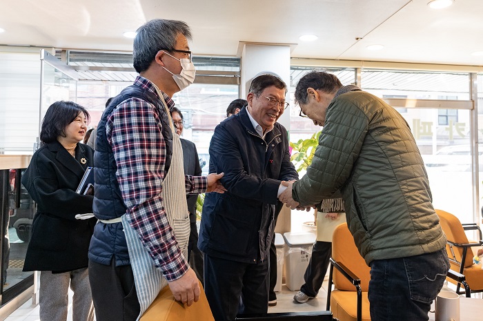 장애인복지시설 세빛마을 방문