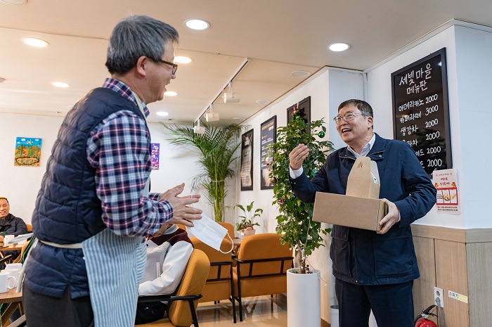 장애인복지시설 세빛마을 방문