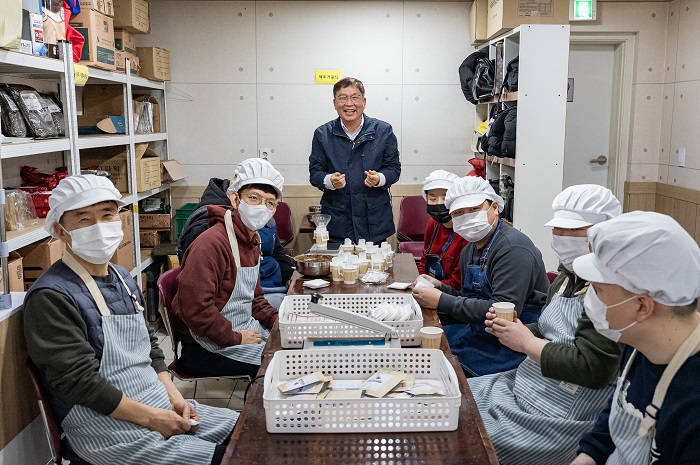 장애인복지시설 세빛마을 방문