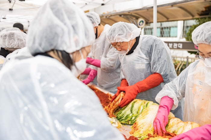 사랑의 김장김치 나눔행사