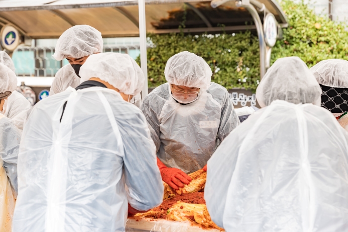 사랑의 김장김치 나눔행사