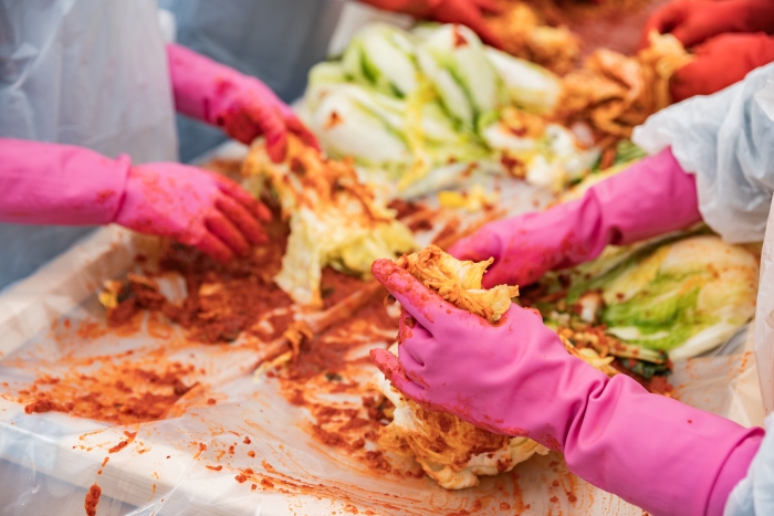 사랑의 김장김치 나눔행사