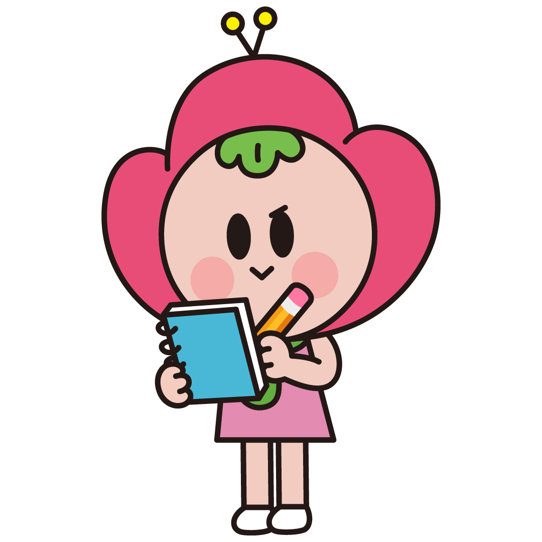 수첩에 적는 진이