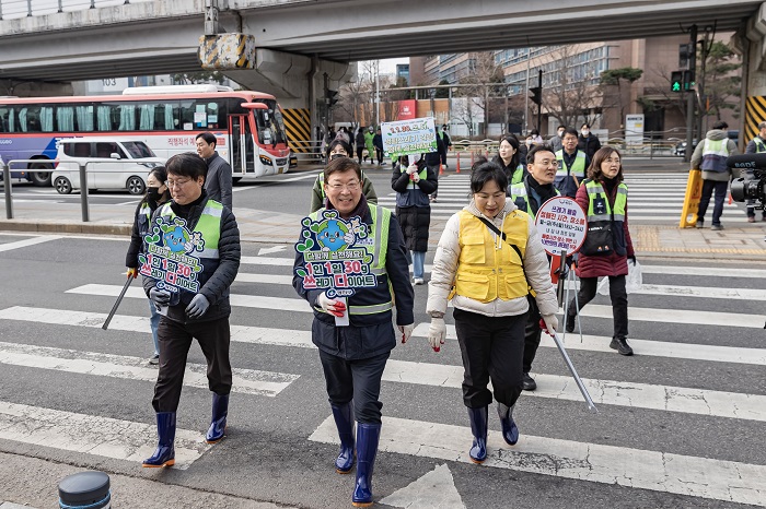 주민과 함께하는 봄맞이 대청소