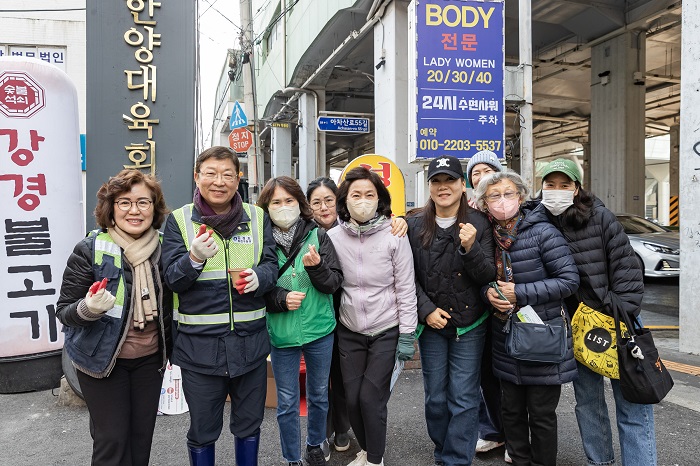 주민과 함께하는 봄맞이 대청소
