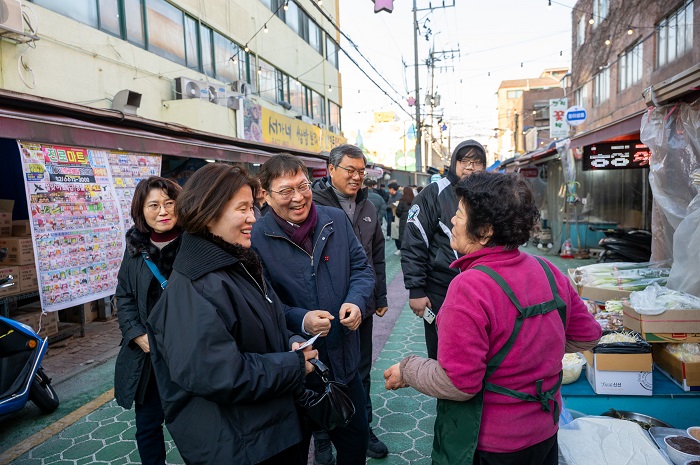 설맞이 전통시장 방문