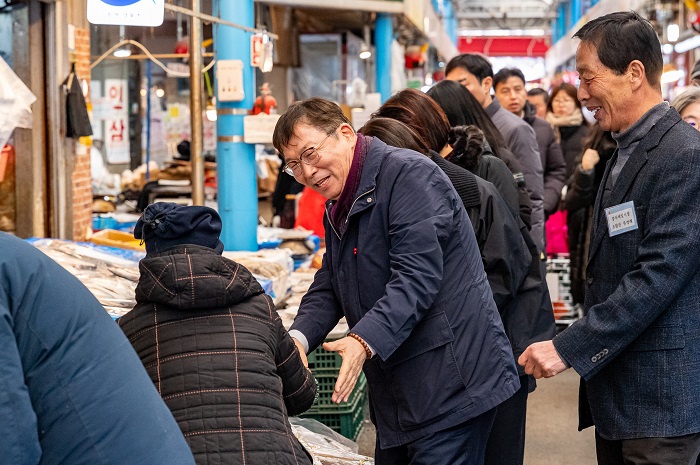 설맞이 전통시장 방문