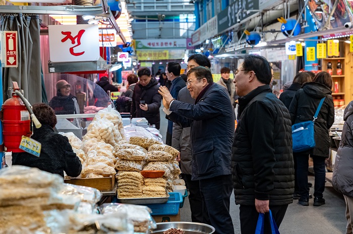 설맞이 전통시장 방문