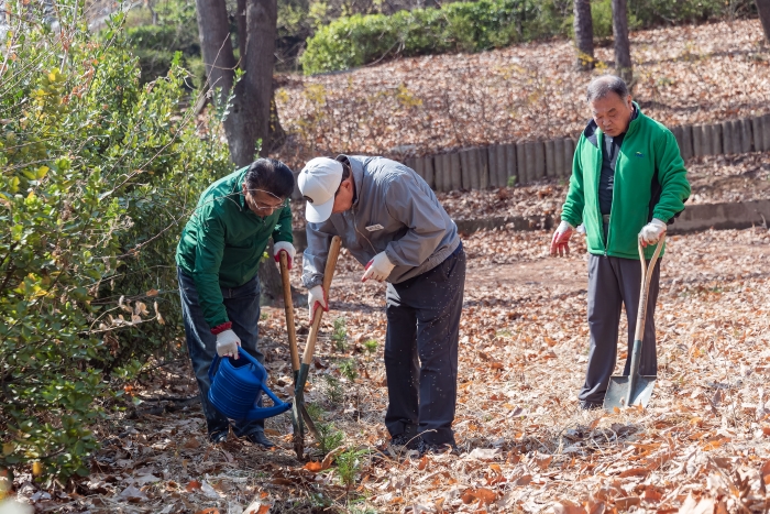  제80회 식목일 기념 새마을회 나무심기