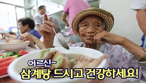 사랑의 삼계탕 나눔행사