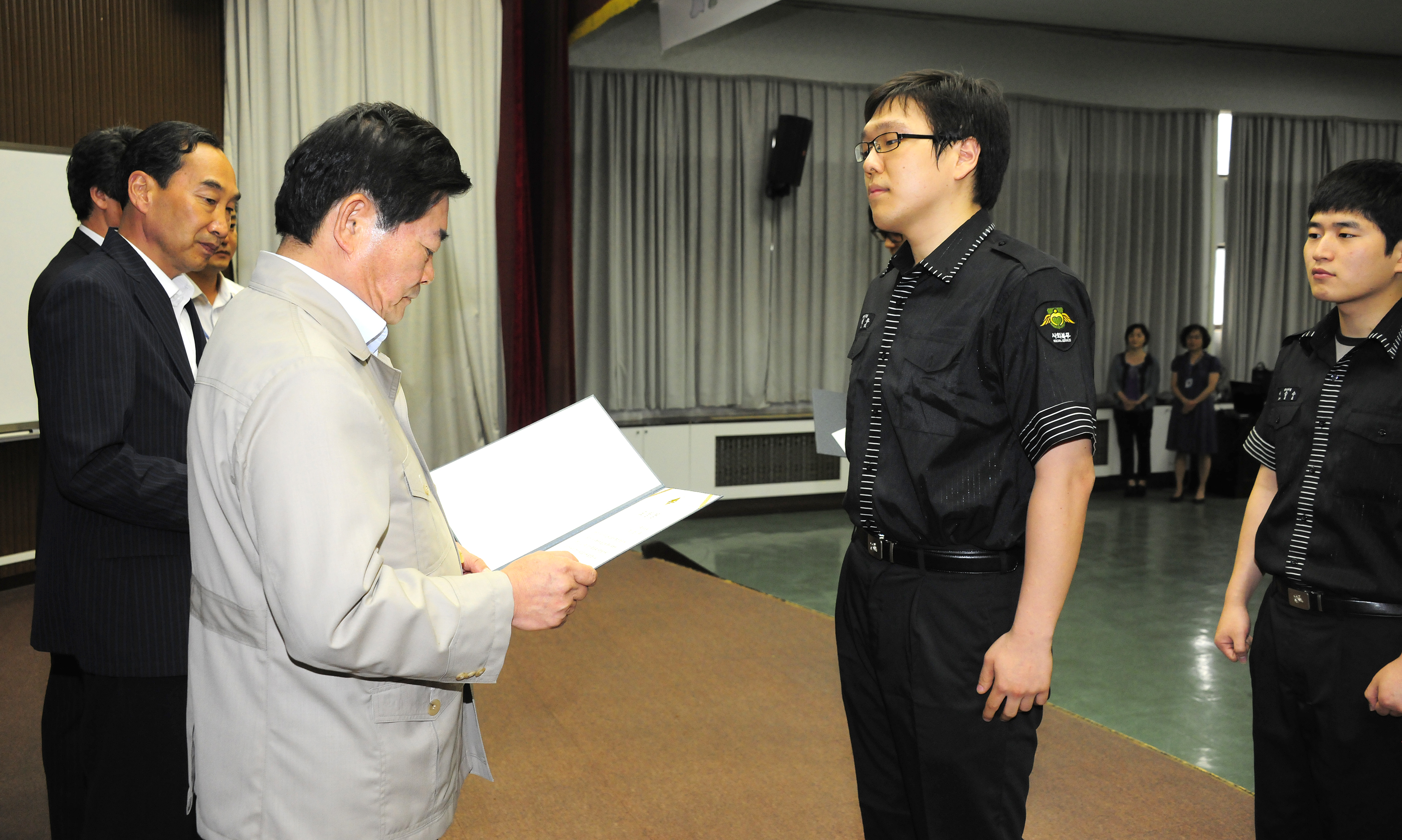 20110711-상반기 공익근무요원 표창 및 복무교육 37987.JPG