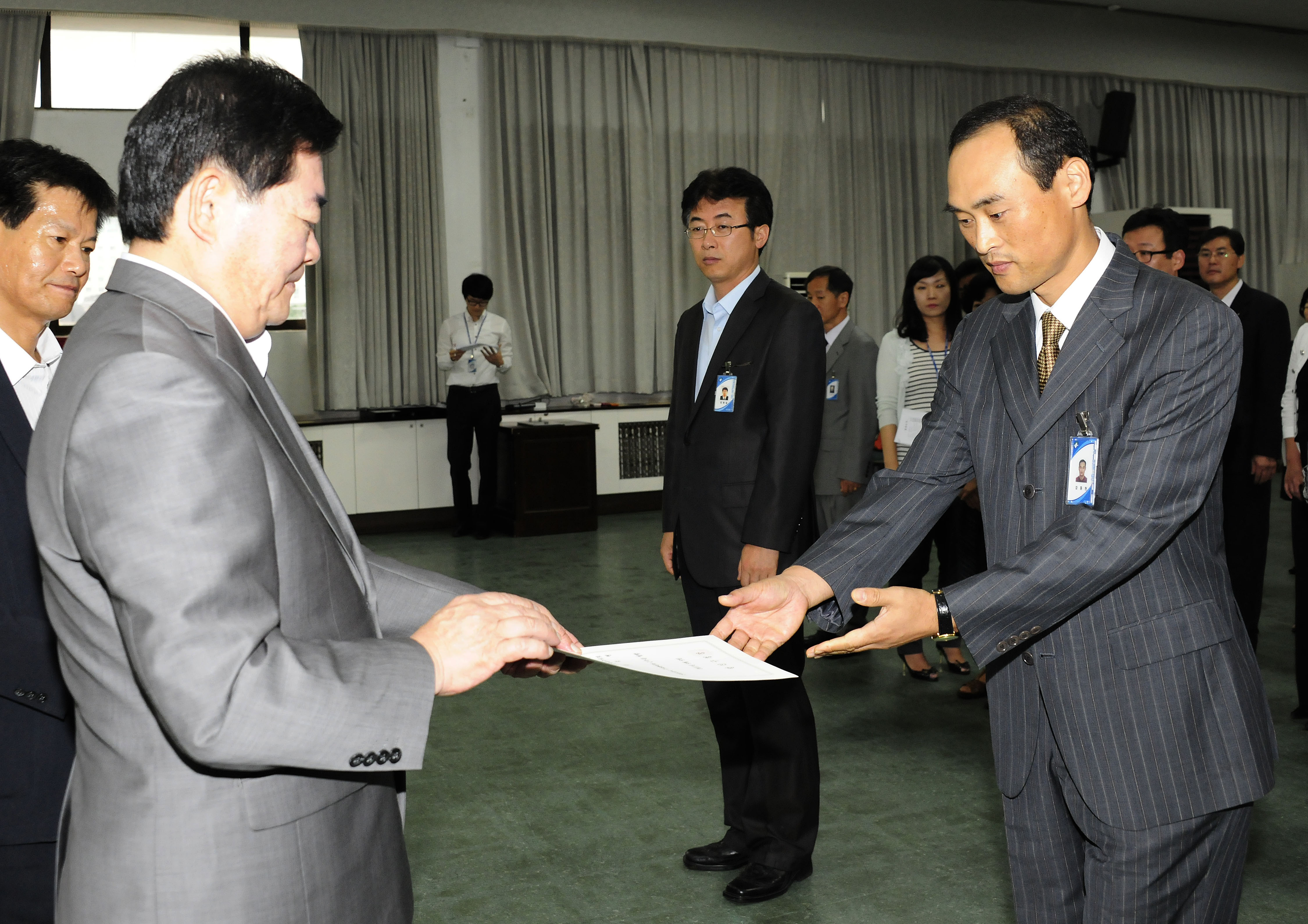 20110909-전보 발령장 수여식 1 40623.JPG