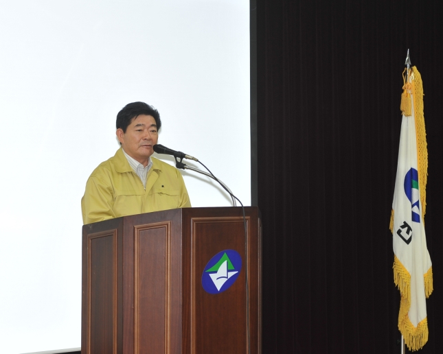 을지훈련 최초보고 및 전시 현안과제 발표