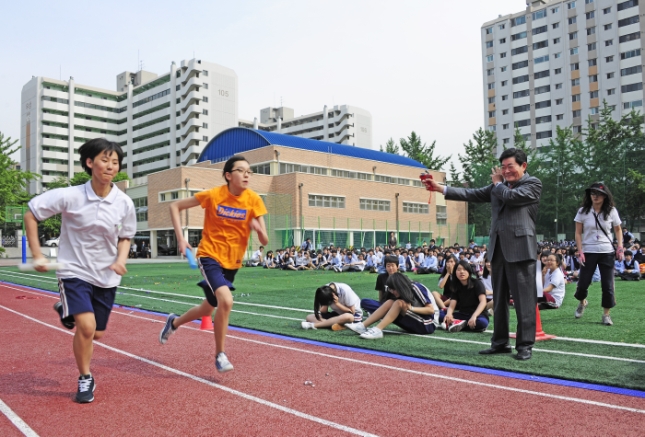 20110524-자양중학교 다목적 운동장 -해오름뜰 개장식