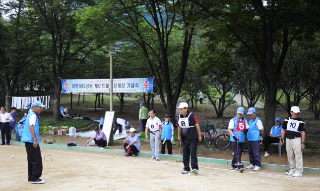 20110820-어린이대공원 게이트볼 구장 개장