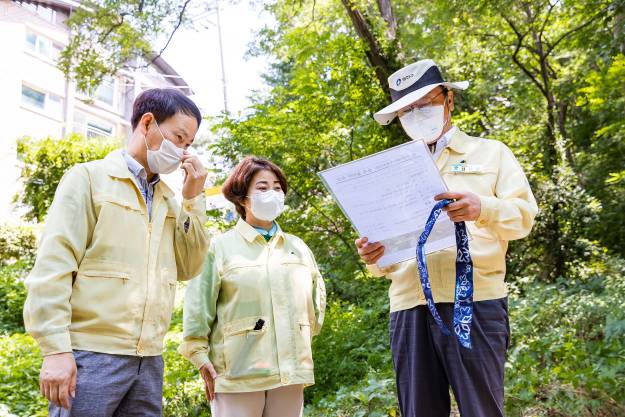 20210727-숲속 놀이터 조성 대상지 현장 방문