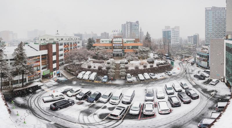 20190219-눈내리는 광진구청 