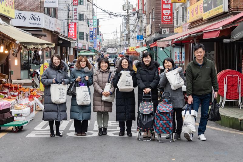 20190201-설맞이 전통시장 방문 - 자양전통시장