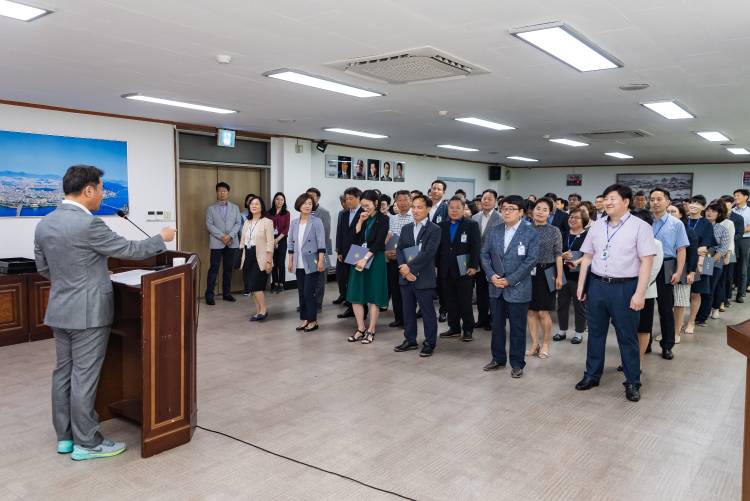 20190625-6급이상 공무원 발령장 수여식