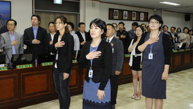 20130926-구 동 확대간부회의 우수공무원 표창