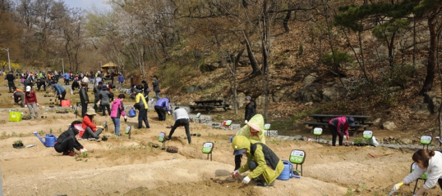 20150408-아차산 자투리 텃밭 가꾸기 행사