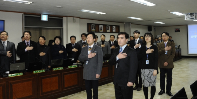 20130221-구 동 확대간부회의 표창장 수여