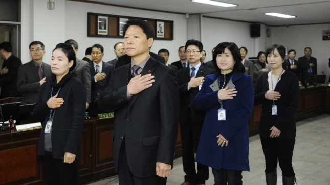 20150122-구동확대간부회의 우수공무원 표창장 수여