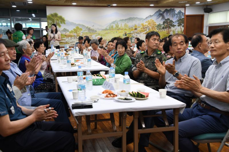 20180727-중곡2동 어르신 삼계탕 드리기