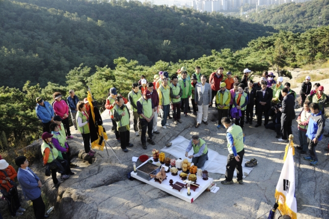 20131005-아차산자연보호연합회 아차산 시산제