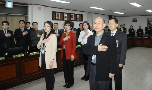 20150226-구 동 확대간부회의 우수공무원 표창