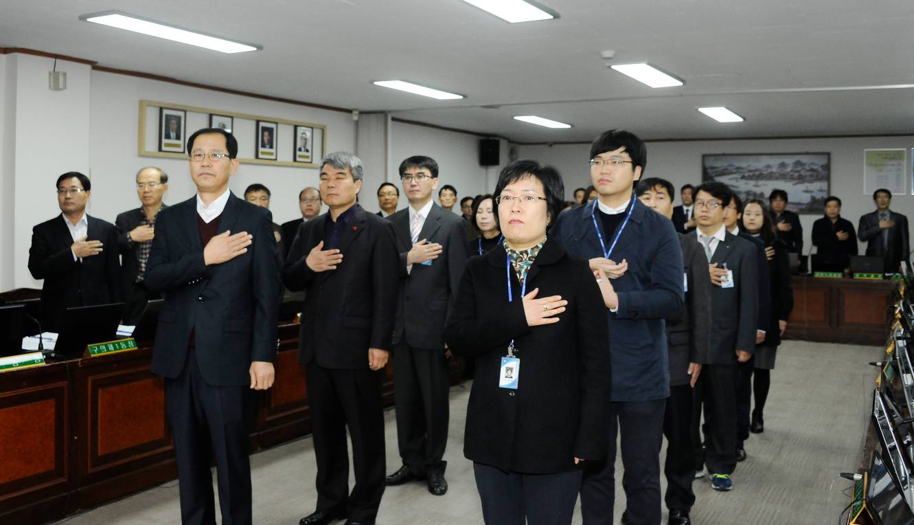 20151119-구동확대간부회의 우수공무원 표창장 수여