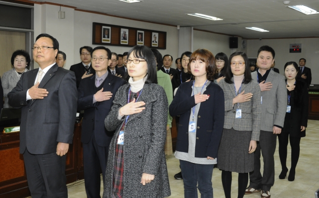 20131219-구동확대간부회의 우수공무원 표창
