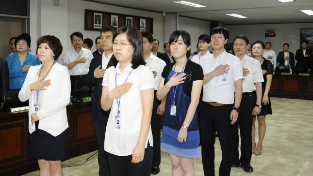 20130718-구동확대간부회의 우수공무원 표창