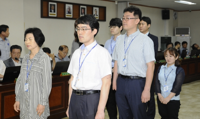 20140626-구 동 확대간부회의 우수공무원 표창