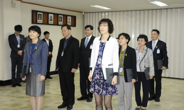 20140430-일반직 공무원 승진임용장 수여