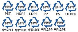 PET HDPE LDPE PP PS OTHER 바이오PET 바이오HDPE 바이오LDPE 바이오PP 바이오PS