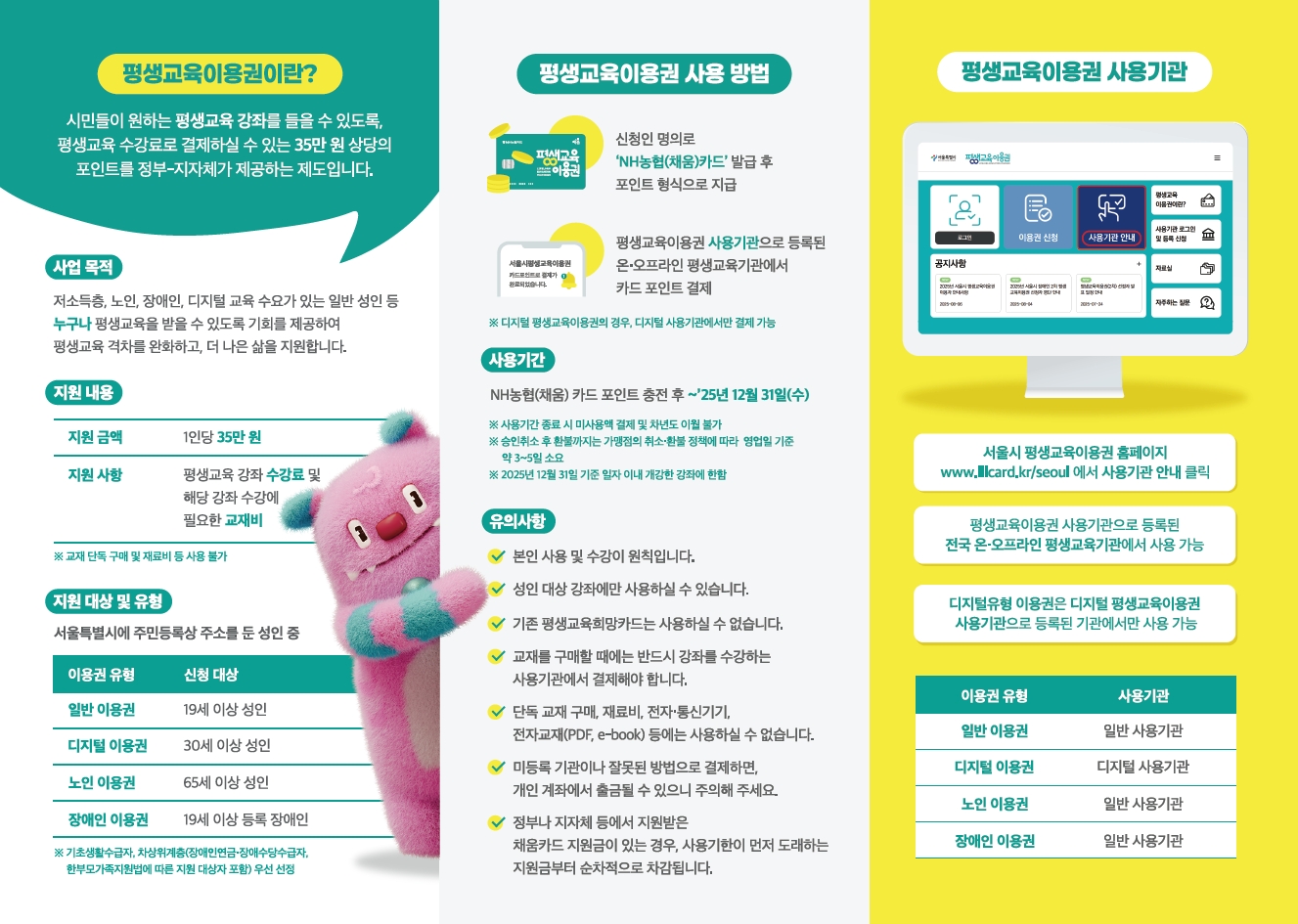 평생교육이용권