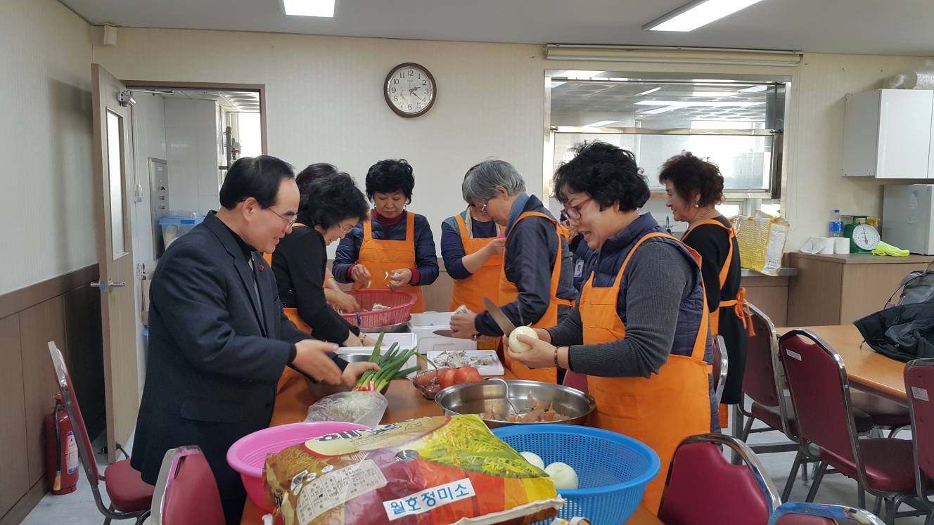 한마음봉사단 반찬봉사(2018. 2. 14)