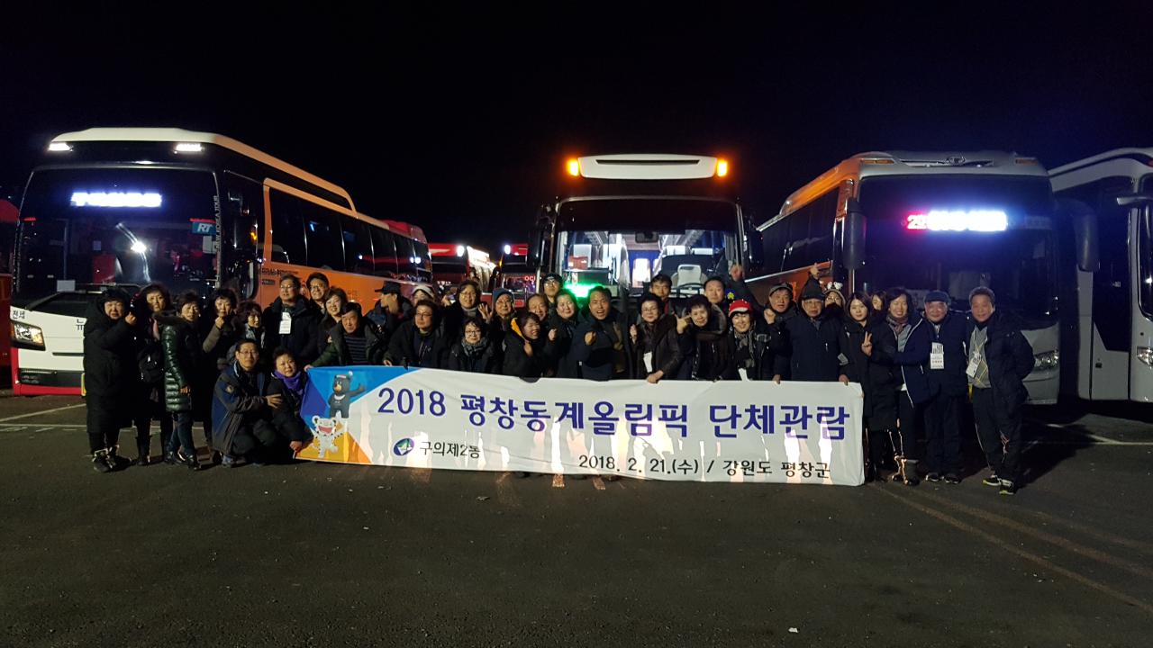 2018 평창동계올림픽 단체관람