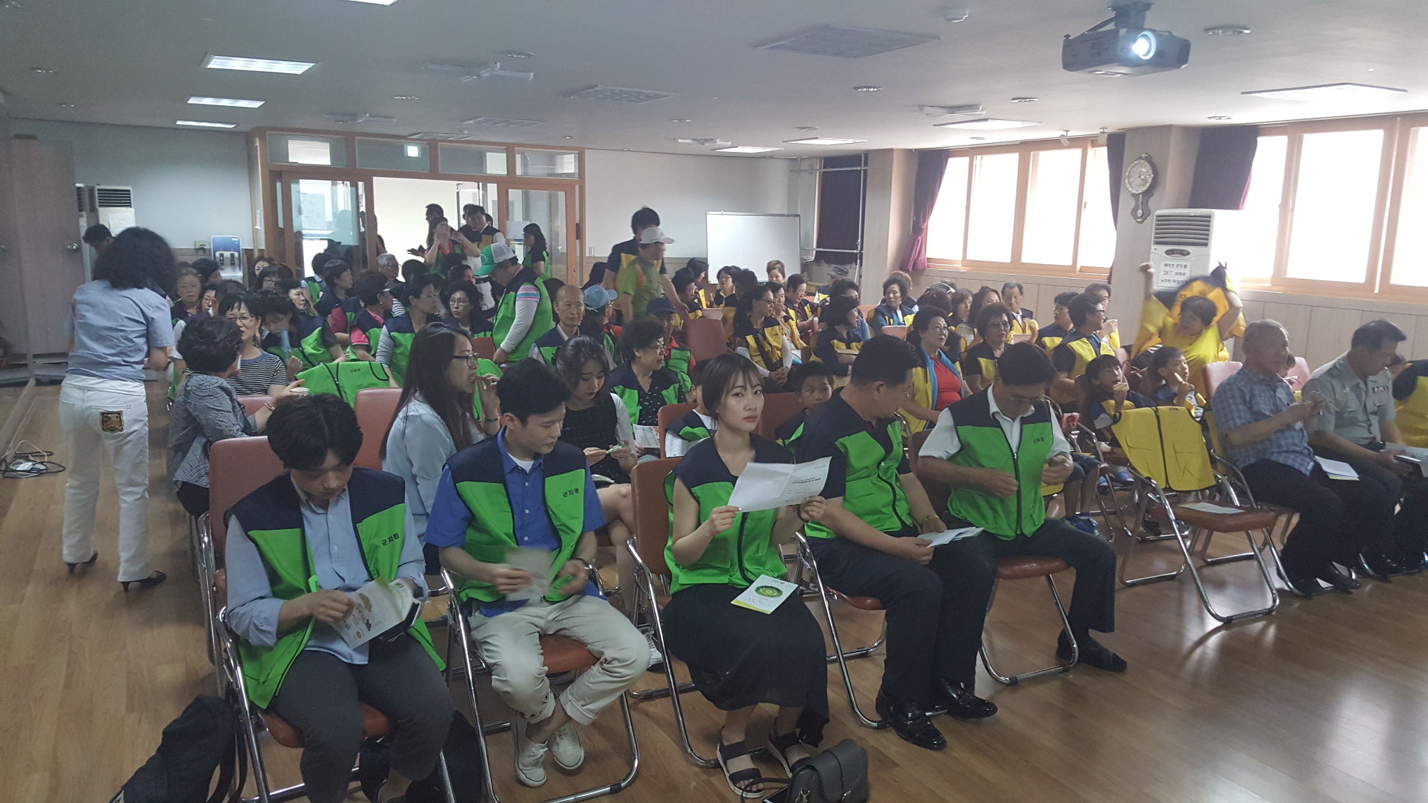 군자동 청소봉사단 발대식(2016.5.17.)