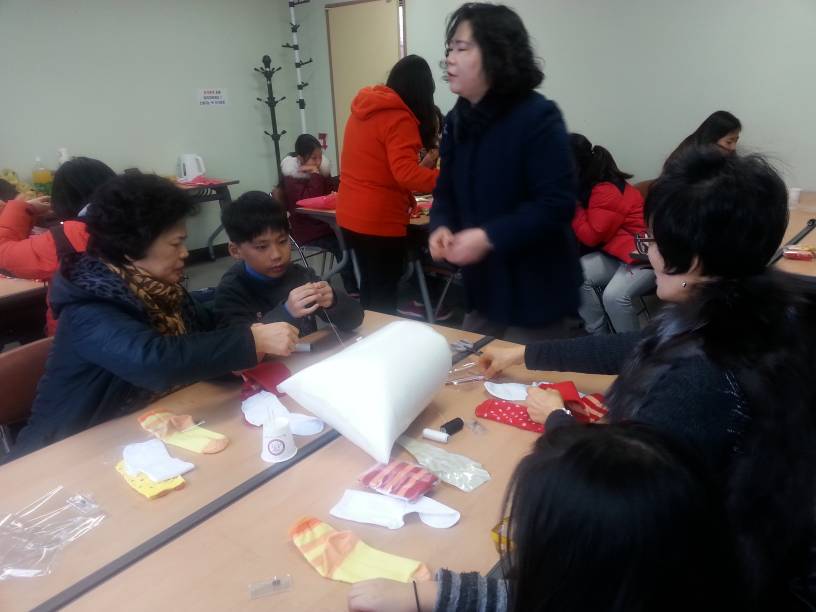 양말인형만들기 체험학습