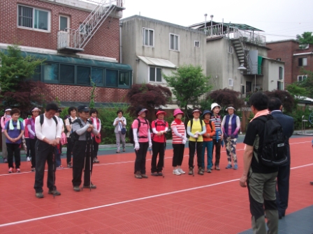 광장동 주민화합 그린워킹 워크숍