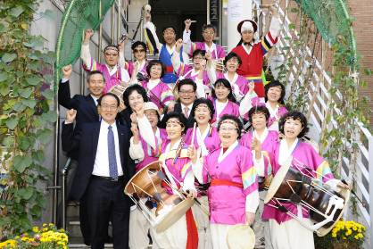 자양2동 자치회관( 농악교실 회원님 들!!! - 너무 예뻐요 ~ ) 