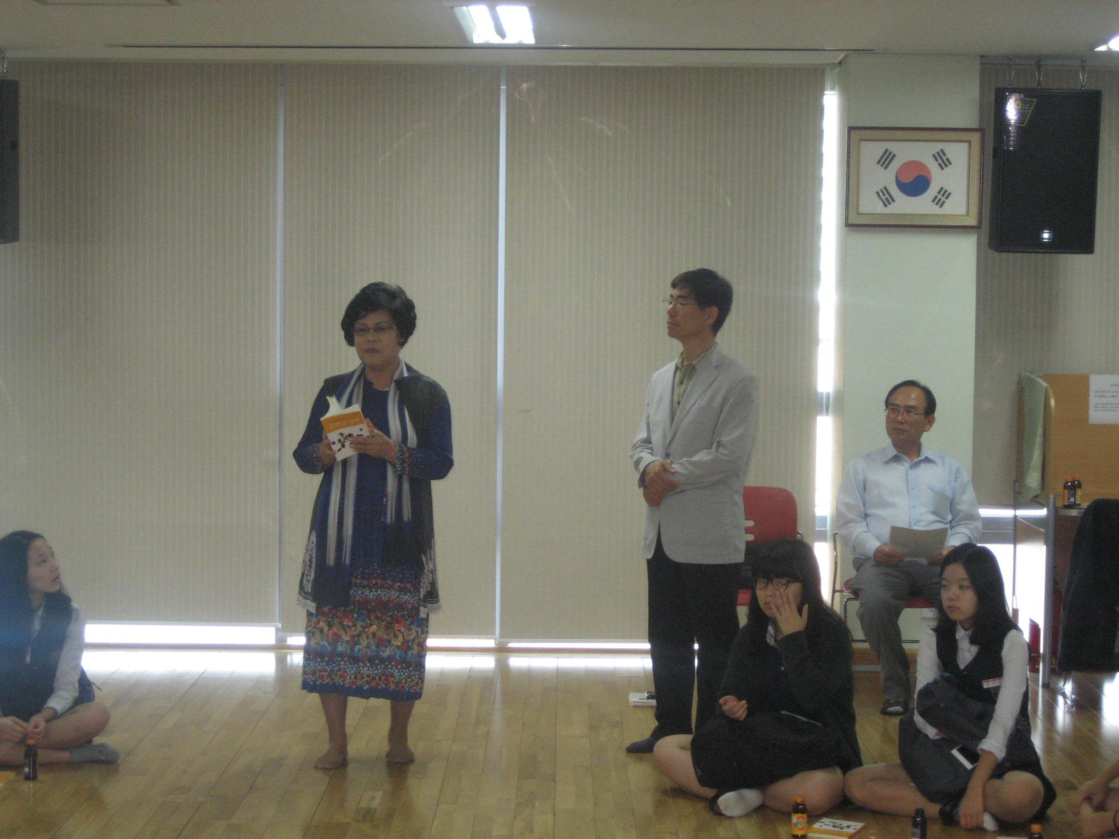 대원여고 문예부의 시의 거리 견학(2012.09.19)