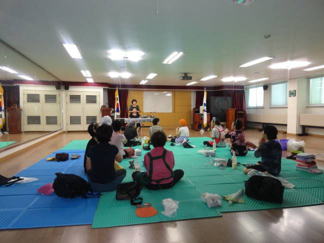 피부관리 동아리 활동모습