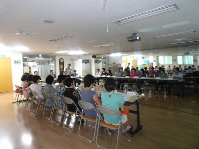 2012년 8월 통장회의 이모저모