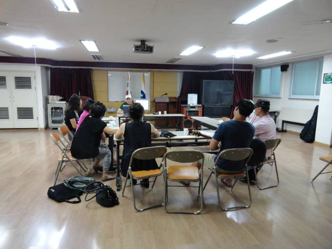 7080 통기타 통호회 활동모습(매주 목요일 18시~21시)