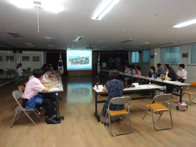 2012.7월 주민자치위원회 모습