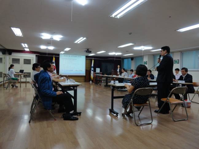 2012년 7월 주민자치위원회 모습