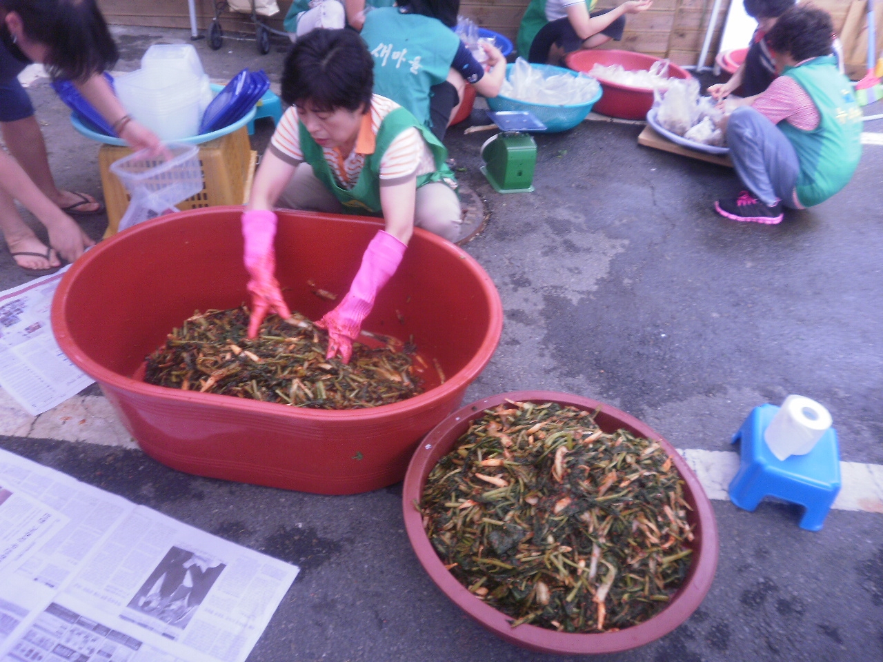 사랑의 밑빈찬 나누기1